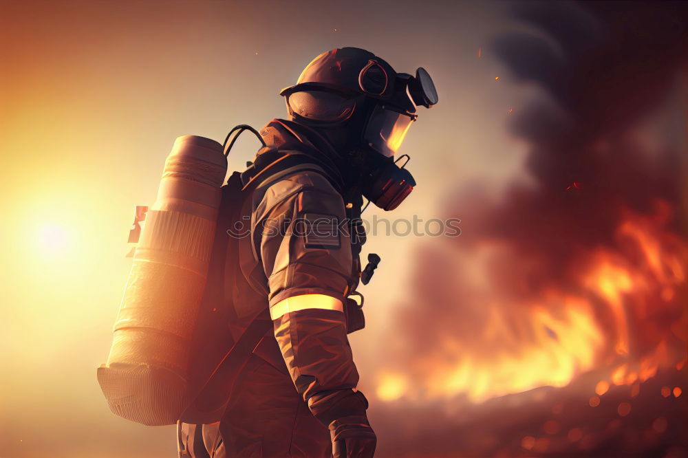 Similar – firefighter Blaze