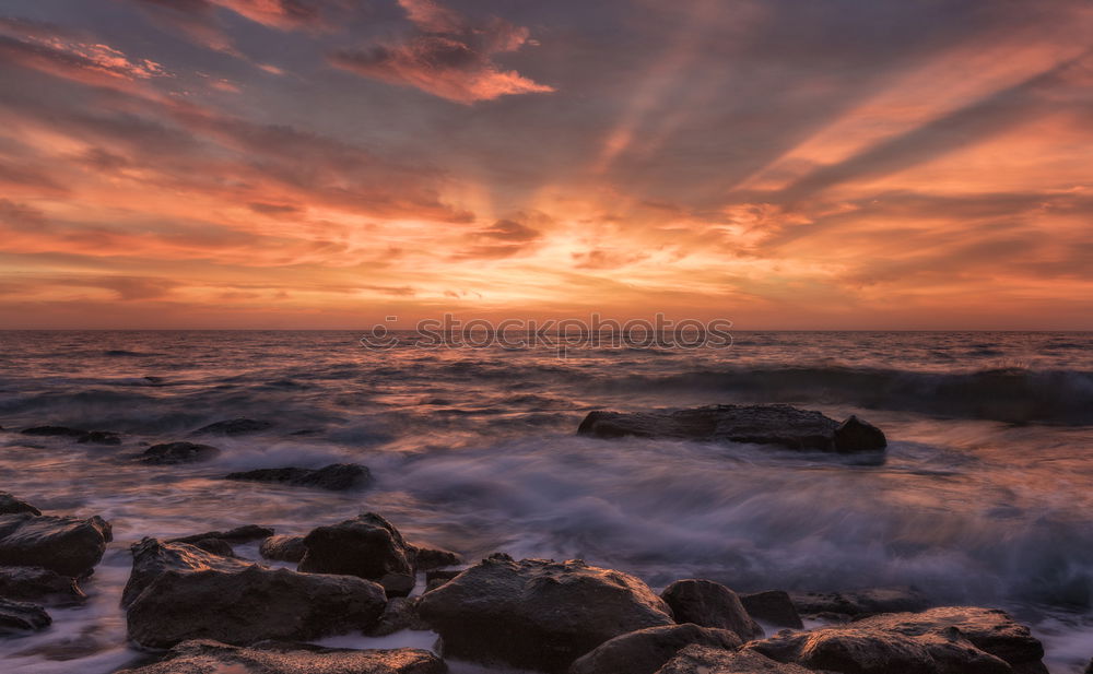 Similar – Image, Stock Photo Zicker Lake Twilight