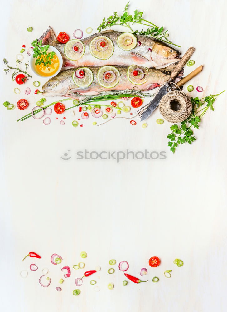 Similar – Image, Stock Photo Seafood Background Food