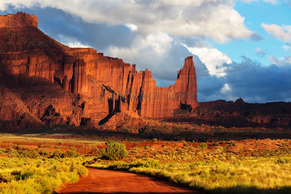 Similar – Image, Stock Photo Monument Valley Nature