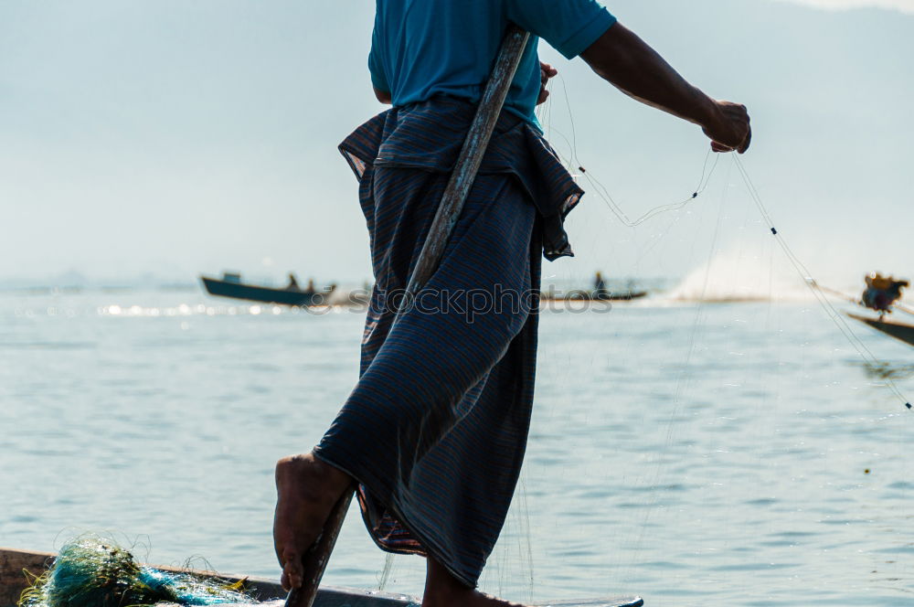 Similar – Image, Stock Photo Fishermen on the Nile