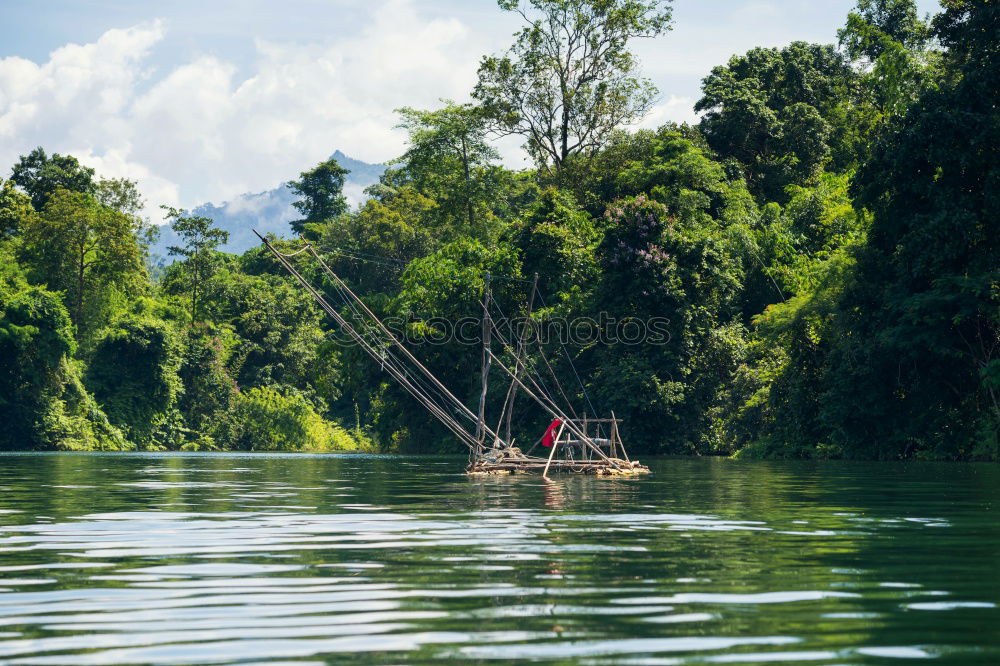 Similar – Image, Stock Photo boat trip Nature Blue