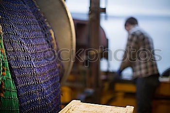 Similar – Image, Stock Photo Man cutting iron