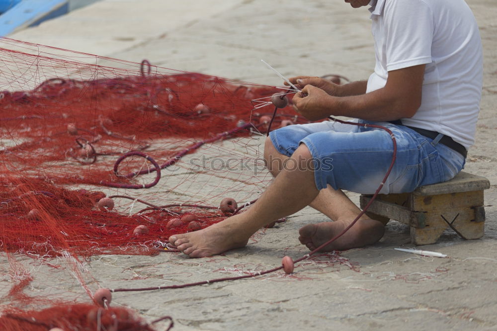 Similar – Image, Stock Photo the fisherman’s net