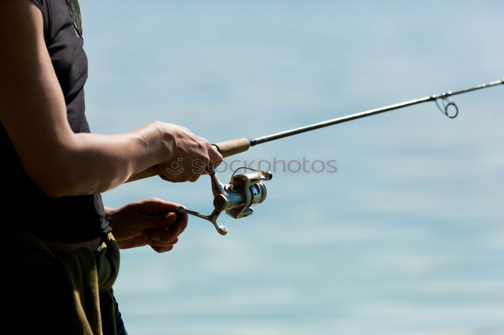 Similar – fish. Fishing (Angle)