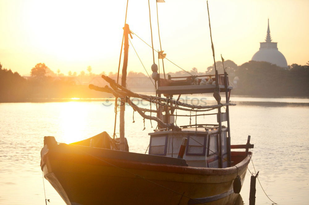 Similar – Image, Stock Photo Fisherboat on Usedom II