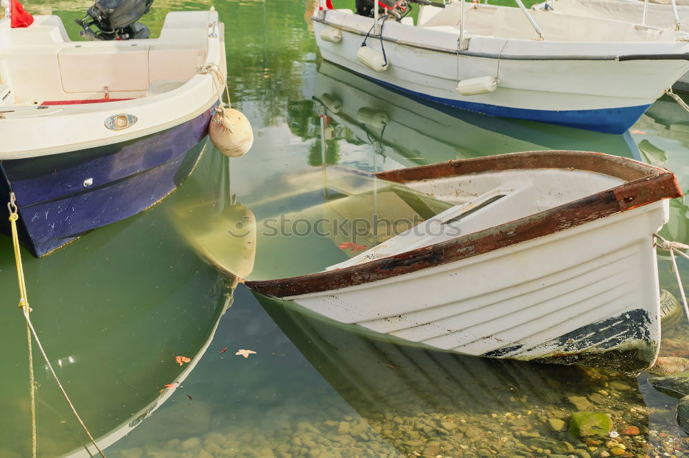 Blue boat Lake Watercraft