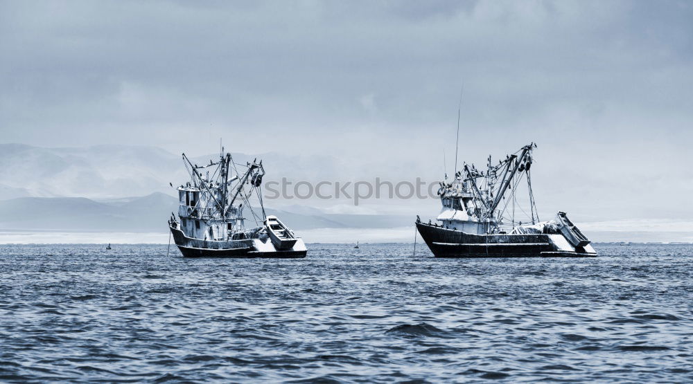 Similar – Crab cutter on the North Sea off the island of Föhr