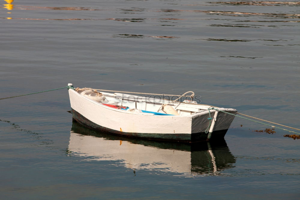 Similar – Blue boat Lake Watercraft