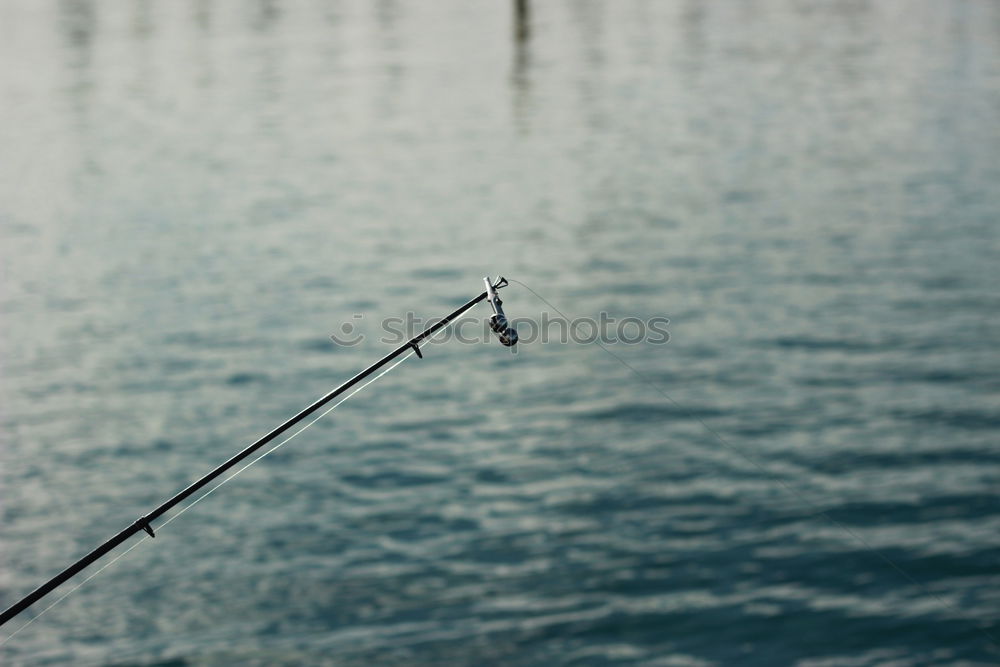 Similar – Man on fishing with rod