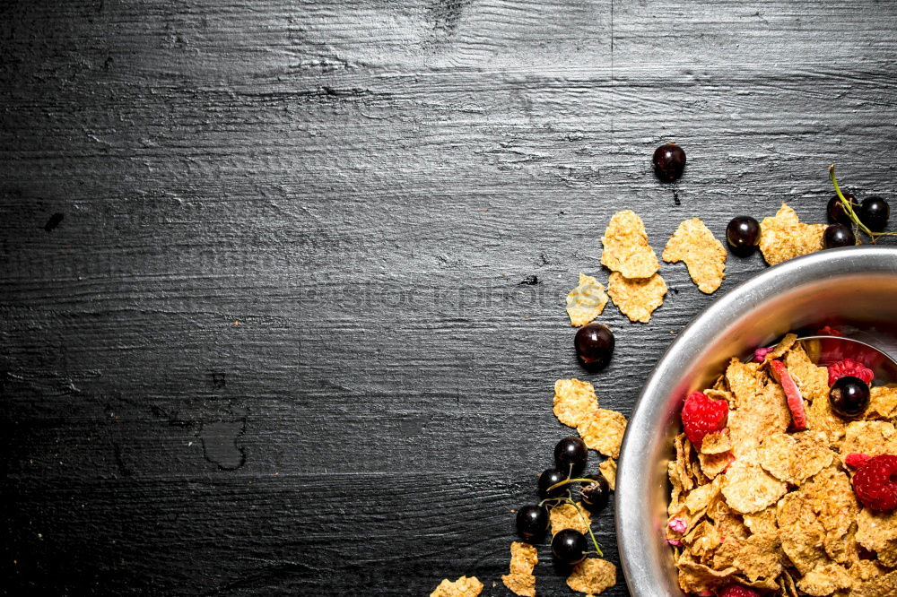 Similar – Image, Stock Photo Muesli, fruit and honey