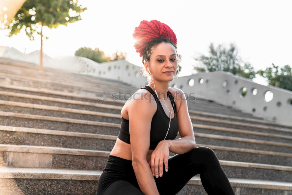 Similar – Image, Stock Photo Latin woman dancing on the street. Lifestyle