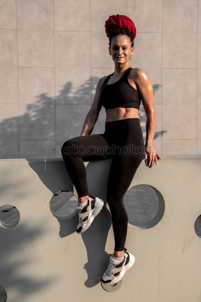 Similar – Image, Stock Photo Latin woman dancing on the street. Lifestyle