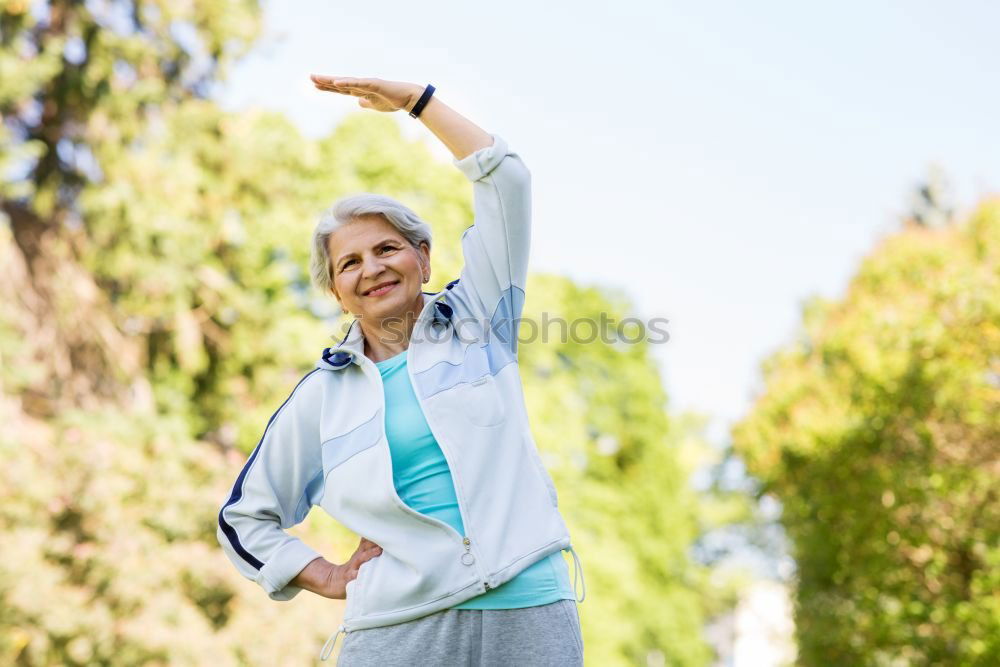 Similar – Image, Stock Photo stretching Lifestyle