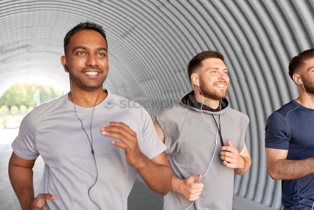Similar – Image, Stock Photo Cheerful client in barbershop