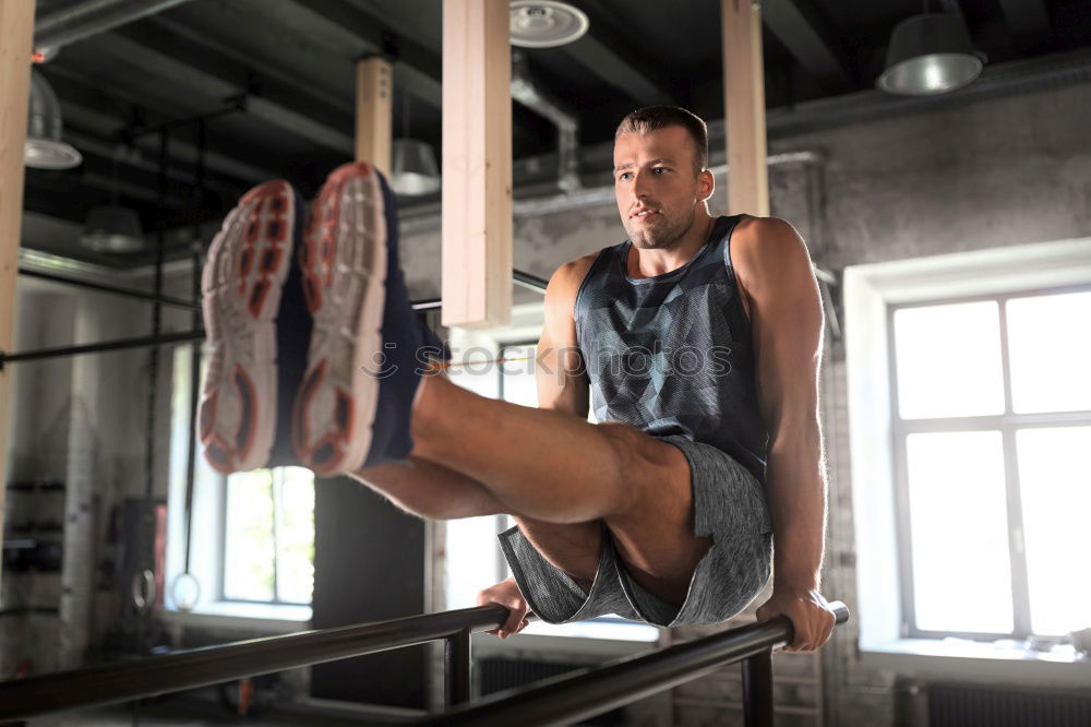 Similar – Image, Stock Photo People doing abs in a fitness class