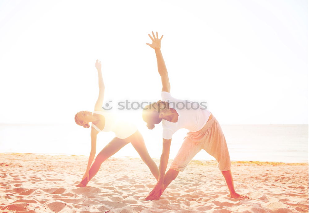 Similar – Image, Stock Photo Warriors on the beach