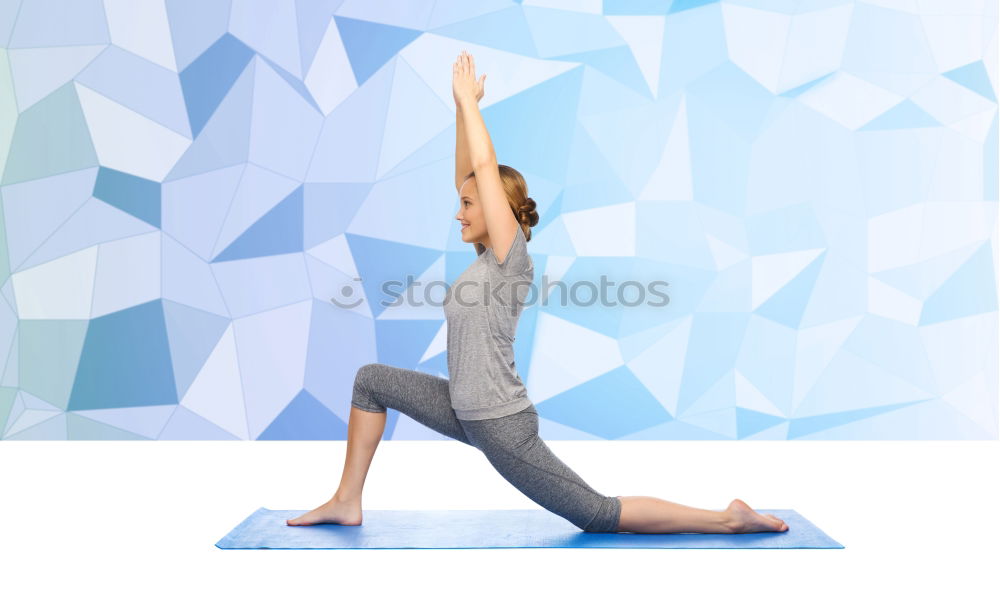 Similar – Yoga students showing different yoga poses.