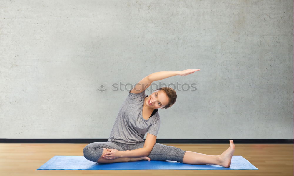 Similar – Yoga students showing different yoga poses.