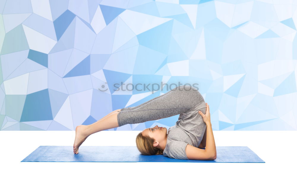 Similar – Yoga students showing different yoga poses.