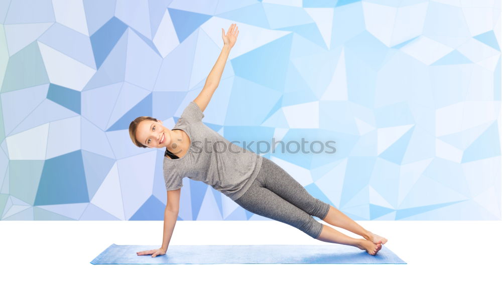 Similar – Yoga students showing different yoga poses.