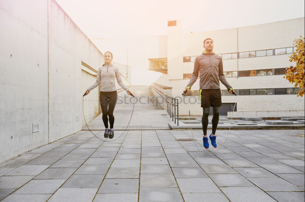 Similar – Image, Stock Photo Feet of black man ready to running in urban background.