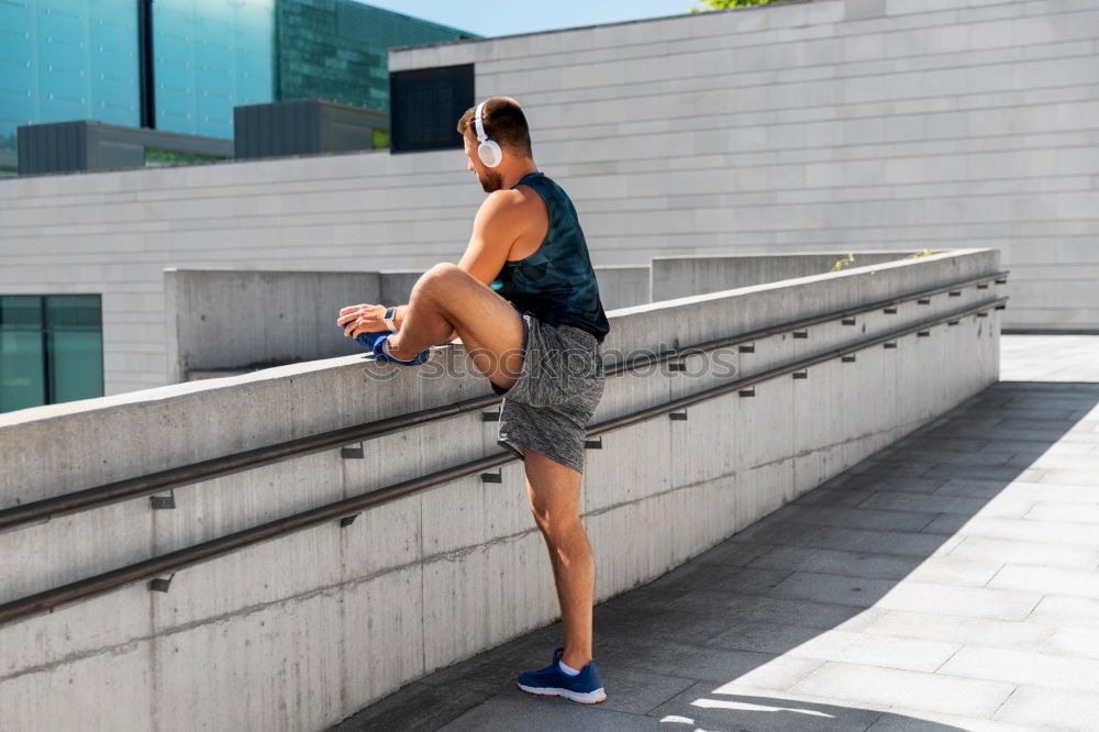 Similar – Image, Stock Photo female runner portrait