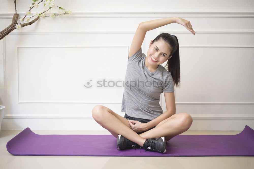 Similar – Image, Stock Photo stretching Lifestyle Style