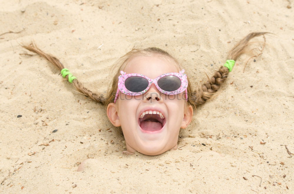 Similar – Kid in snorkel mask posing on poolside