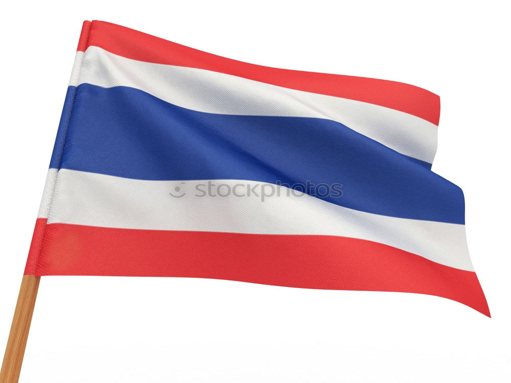 Similar – Image, Stock Photo asia kho phangan bay isle waving flag