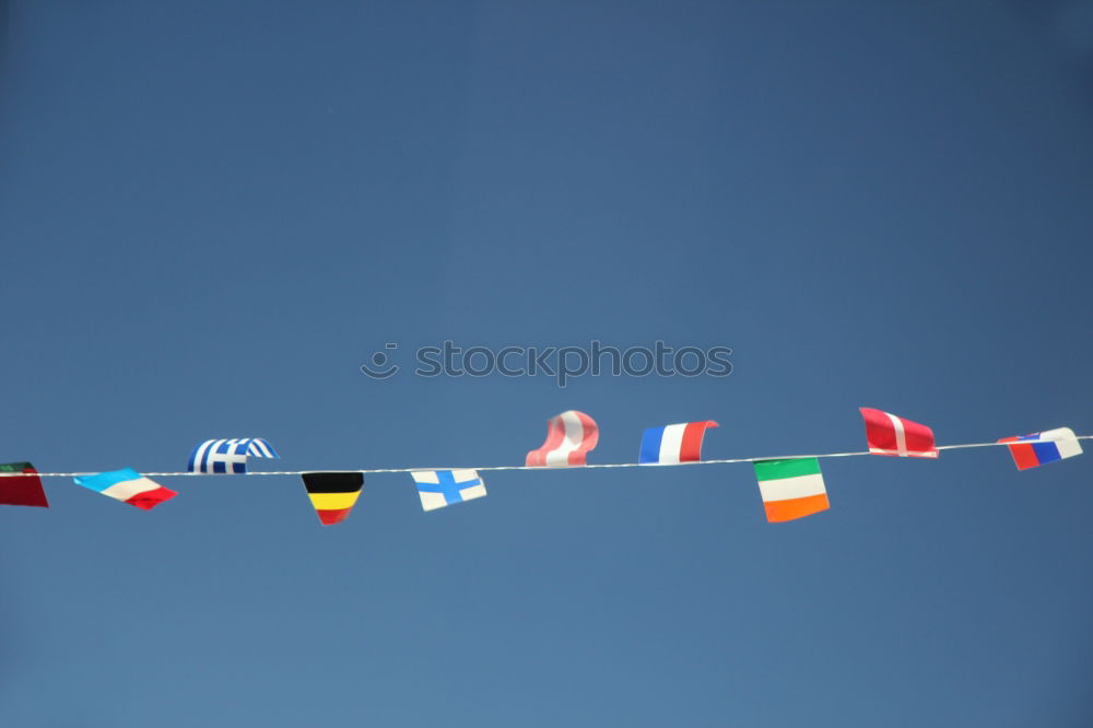 Similar – Image, Stock Photo EU Cloudless sky Sign Flag