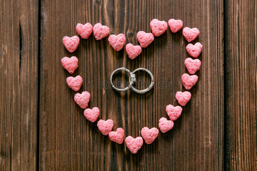 Similar – Image, Stock Photo Blue wooden table with flowers, ribbon and old scissors