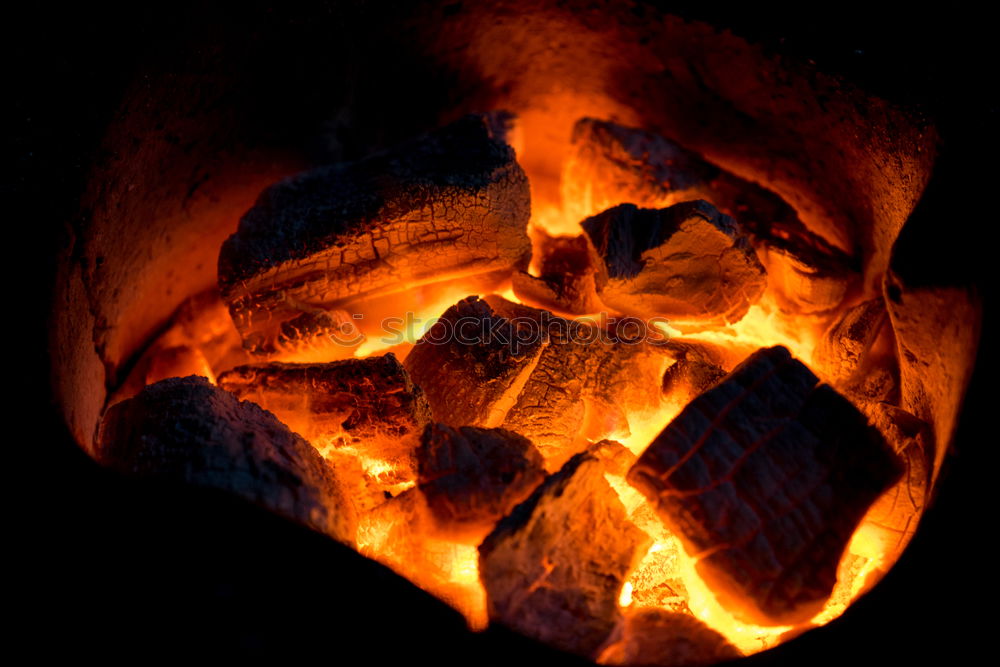 Similar – Image, Stock Photo embers Embers Glow Hot