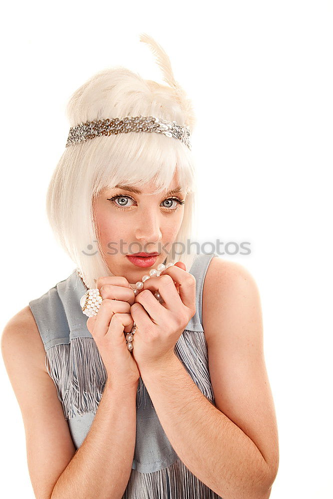 Similar – Image, Stock Photo Young woman holding colorful lollipops