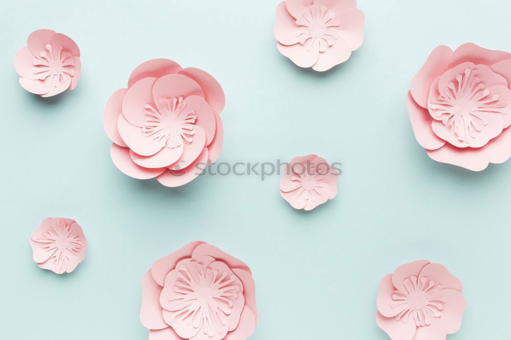 Image, Stock Photo Envelope with flowers