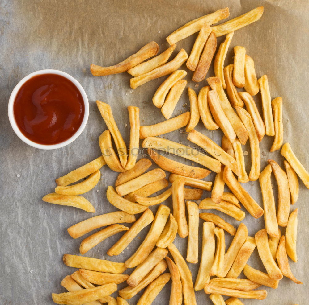 Similar – MANTA PLATE French fries