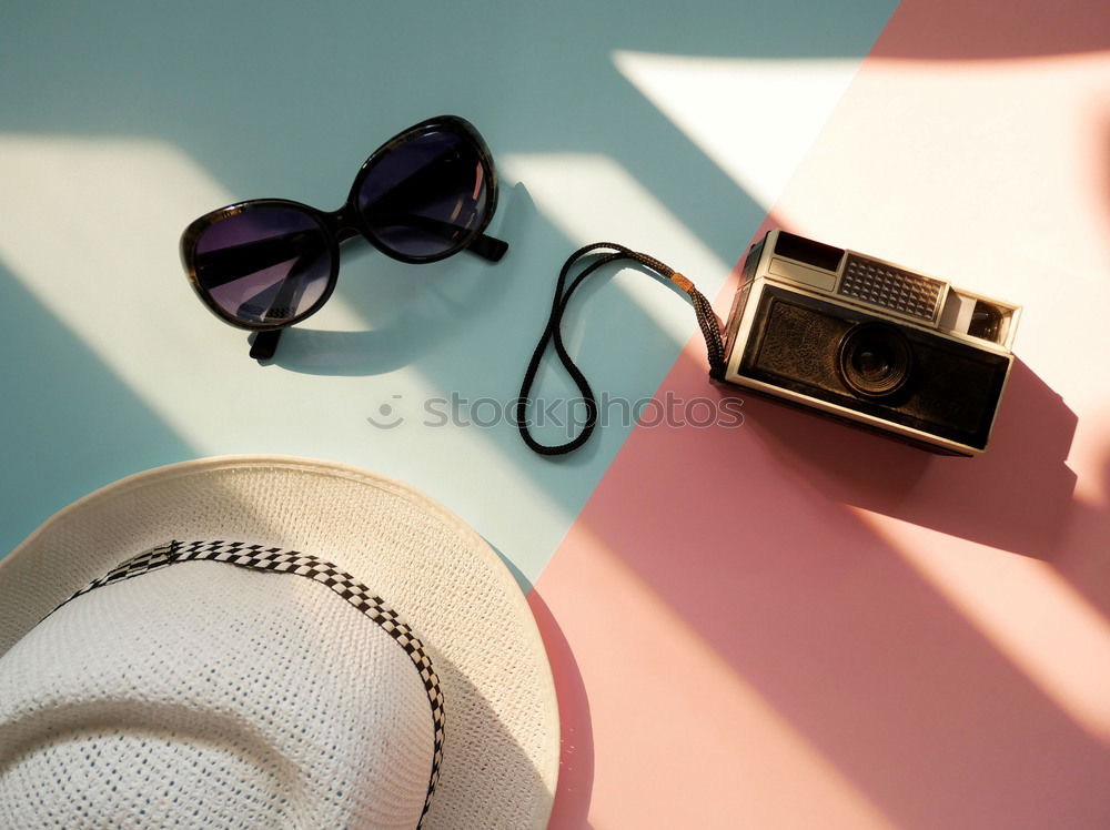 Similar – Image, Stock Photo Old vintage film camera in a leather case