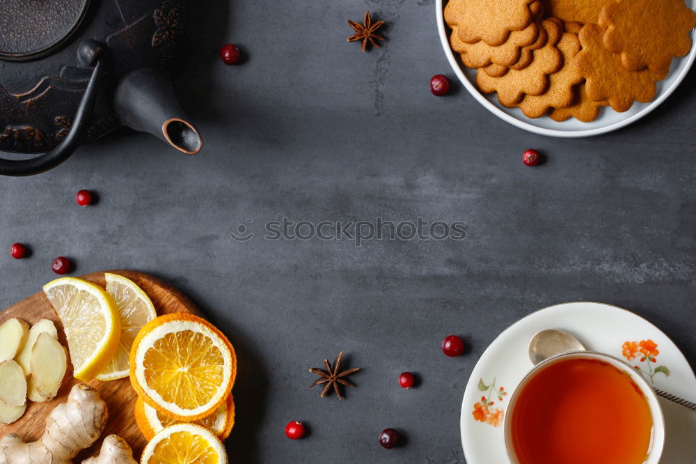 Similar – female hands holding an iron mug with carrot juice