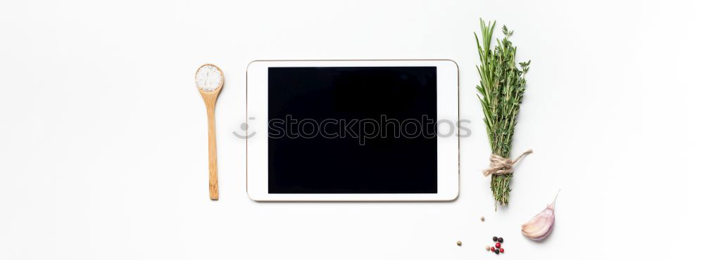 Image, Stock Photo two female hands holding device