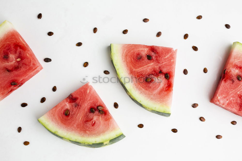 Similar – Image, Stock Photo Watermelon with knife Food