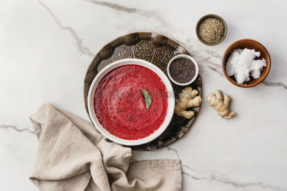 Similar – Image, Stock Photo Crop person making raspberry biscuits