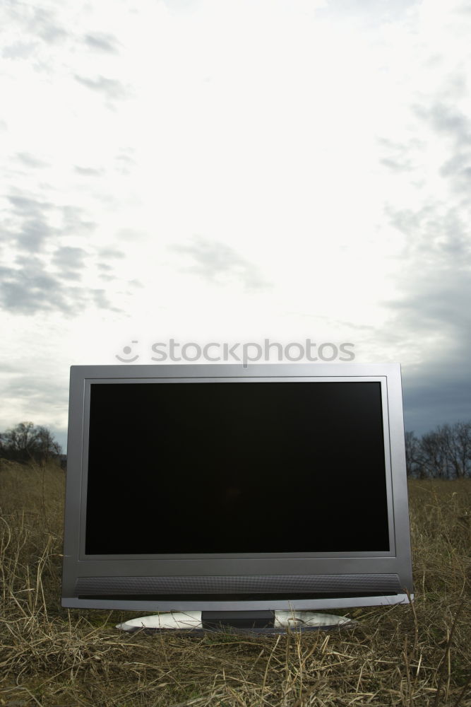 Similar – Blue screen. Screen