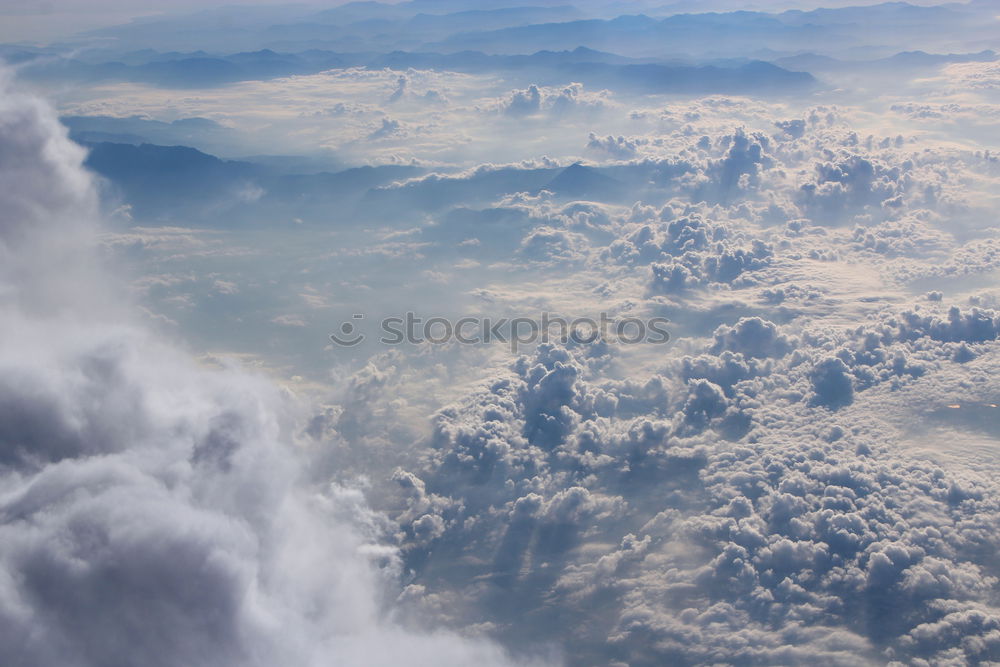 Similar – Image, Stock Photo above the clouds