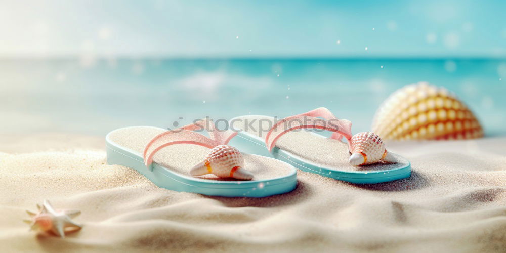 Similar – Image, Stock Photo Pink beach accessories on blue background