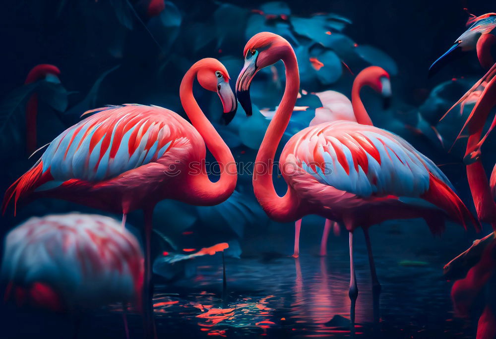 Similar – Foto Bild Pink　Flamingo Zoo
