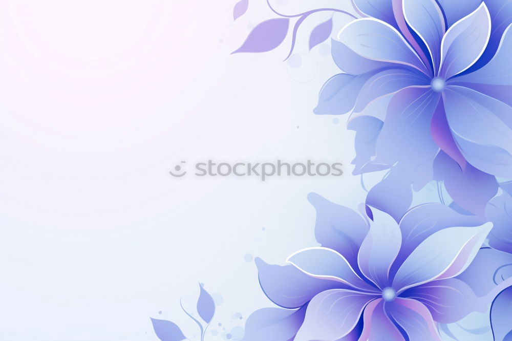 Similar – Foto Bild Blaue Blumen auf blauem Hintergrund