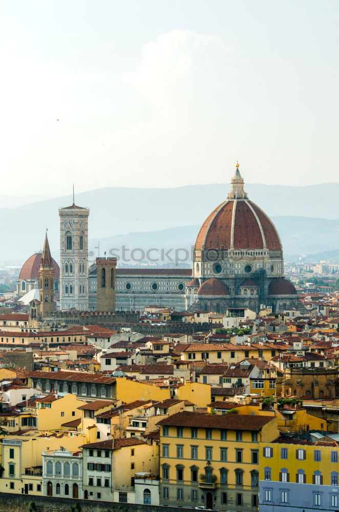 Cathedral and Roofs of Florence