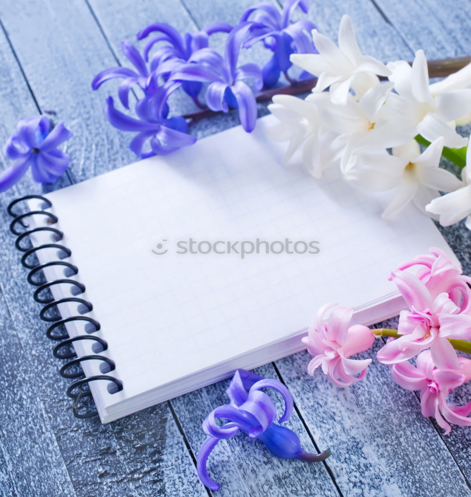 Similar – Image, Stock Photo Notebook with clean white sheets