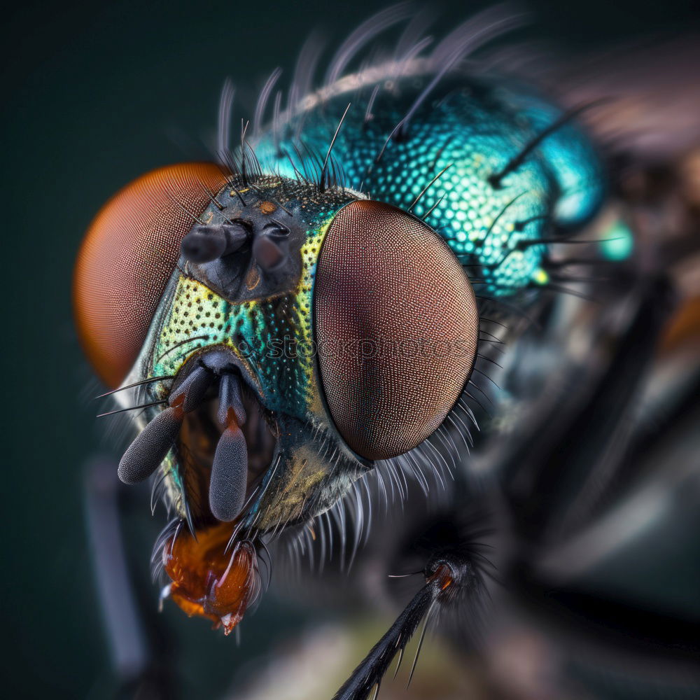 Similar – Image, Stock Photo A short rest, sky blue leaf beetle preening itself on the top of a leaf