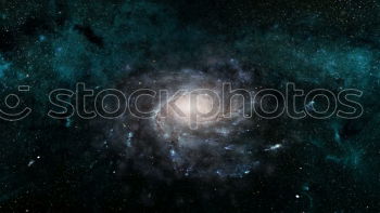 Similar – Image, Stock Photo Blue dark night sky with many stars